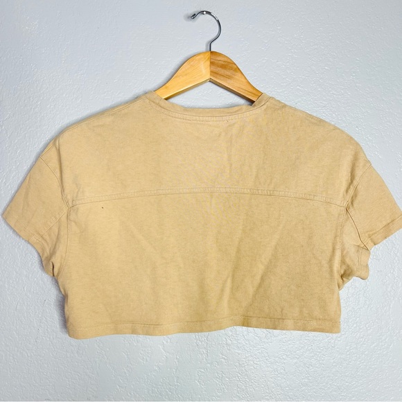 Alphalete HEAVY COTTON DROPPED SHOULDER CROP sz small - Picture 3 of 5